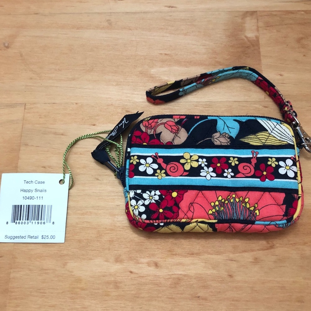 Vera Bradley Tech Case in Happy Snails